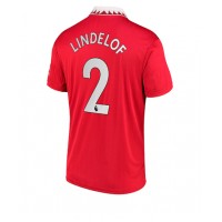 Dres Manchester United Victor Lindelof #2 Domaci 2022-23 Kratak Rukav